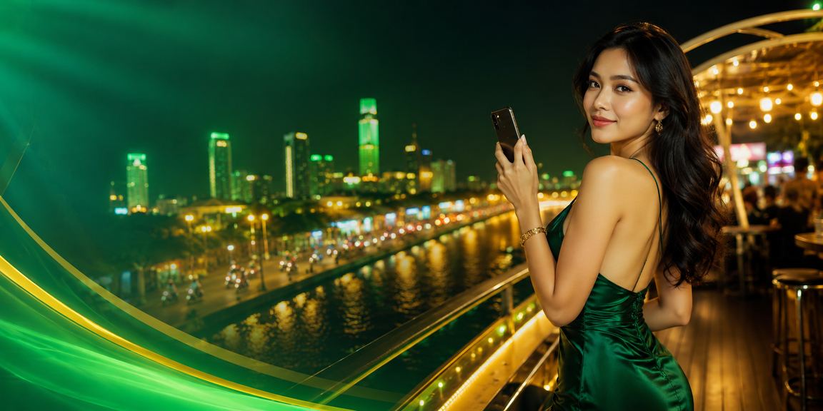 Người dùng tại TP. Hồ Chí Minh truy cập 89win vào buổi tối tại chợ đêm